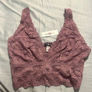 Cosabella Dusty Rose Lace Bralette